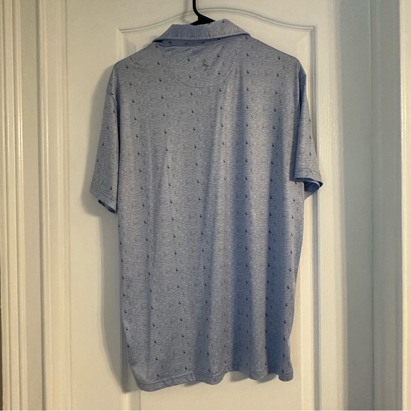 Tailor Byrd - Short Sleeve Polo Shirt - Multicolor Bird Pattern - Medium - Picture 3 of 4